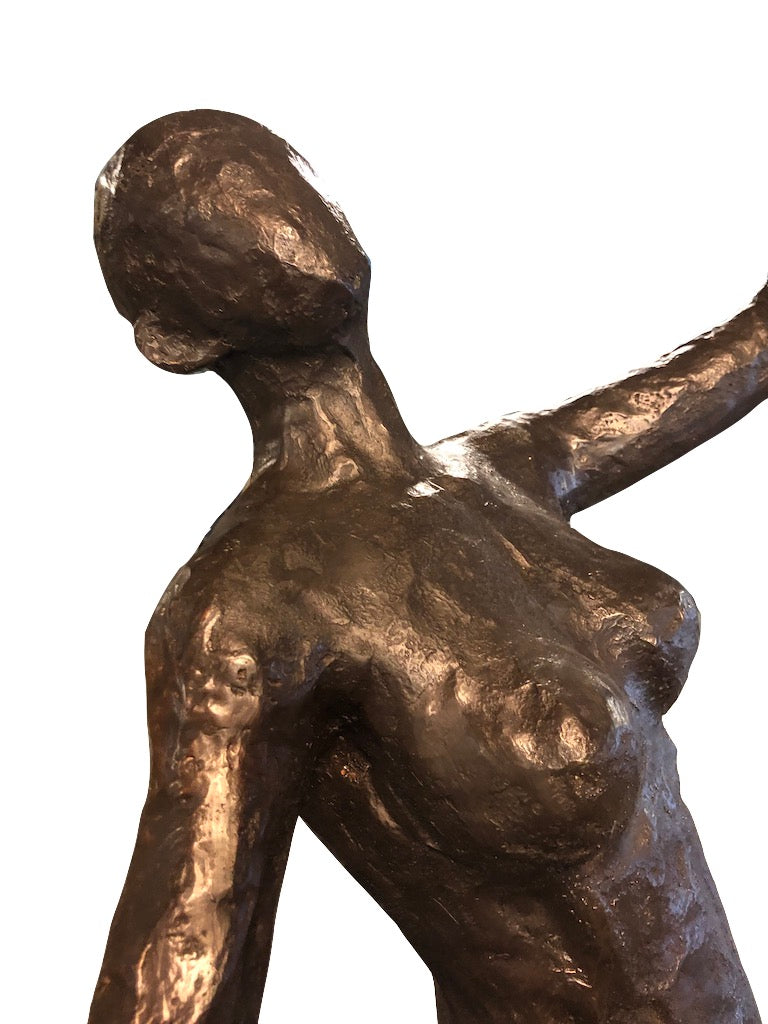 Bronze Skulptur "tanzendes Paar" - vintage-shop-24