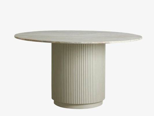 Esstisch Marmor weiß - modernes Wohndesign