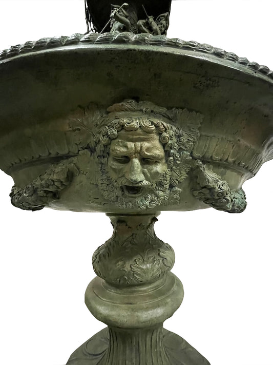 Garten Brunnen mit Skulpturen H 280 cm