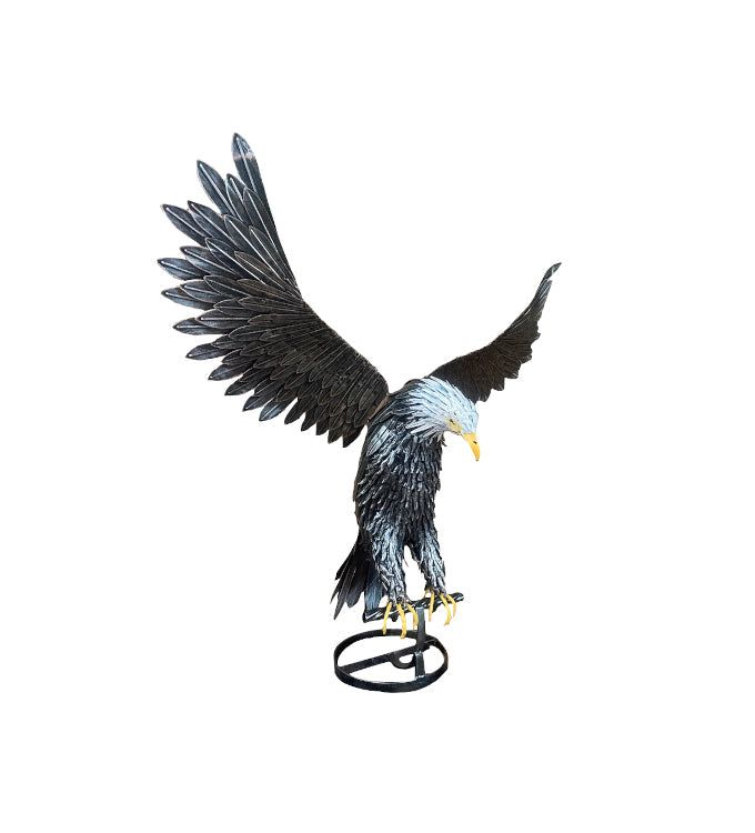 Eisen Gartenkunst "fliegender Adler"