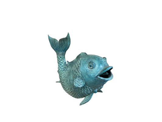 Bronze Skulptur "bronzener Fischbrunnen"