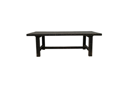 Esstisch antik schwarz B 244 cm Landhausstil - vintage-shop-24