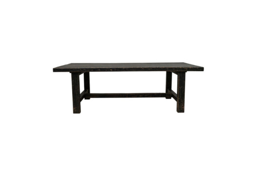 Esstisch antik schwarz B 244 cm Landhausstil - vintage-shop-24
