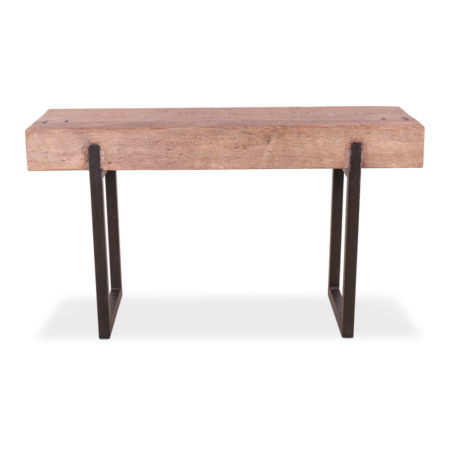 Konsolentisch industrial Holz-Metall B 130 cm