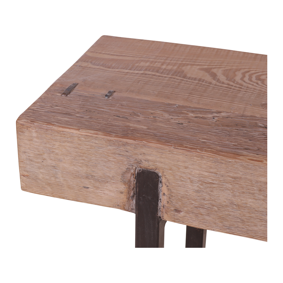 Konsolentisch industrial Holz-Metall B 130 cm